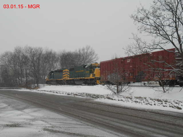 Sightings 03.01.15 /  R&N On Former DL&W in Duryea