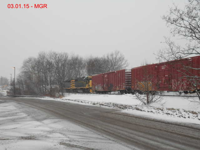 Sightings 03.01.15 /  R&N On Former DL&W in Duryea