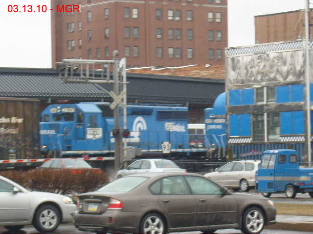 Sightings 031310 / Train, Downtown Hazleton