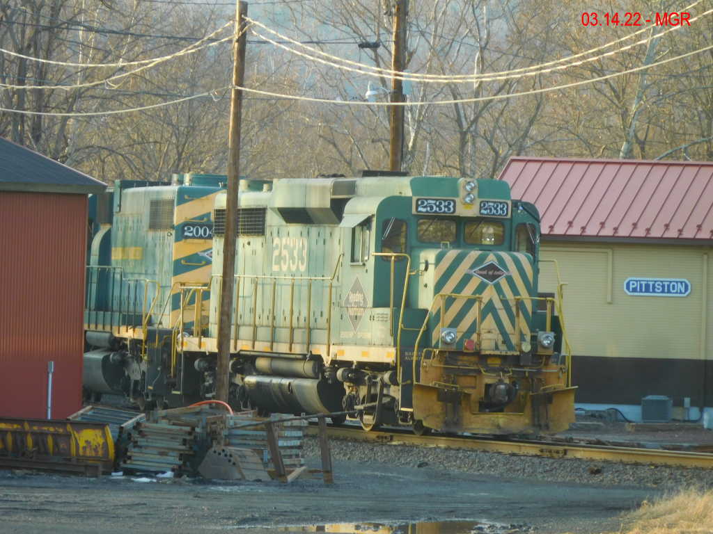 Sightings 03.14.22 / R&N at Pittston Junction