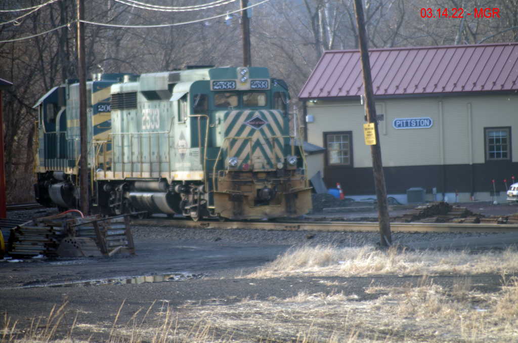 Sightings 03.14.22 / R&N at Pittston Junction