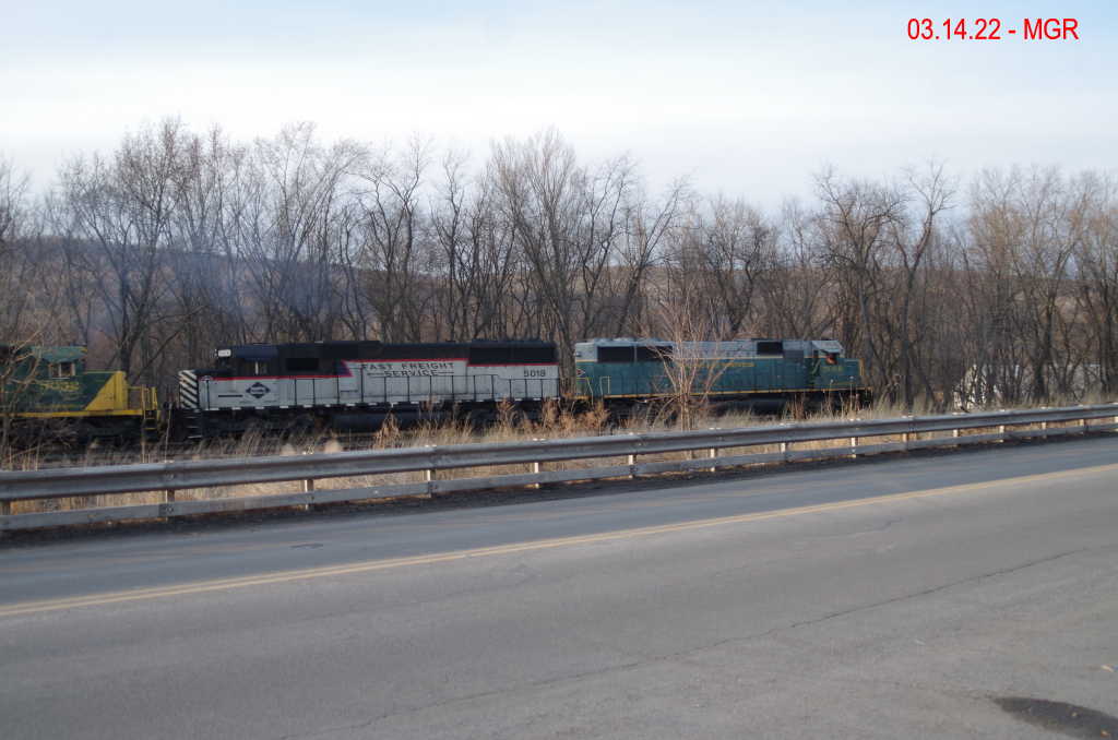 Sightings 03.14.22 / R&N at Pittston Junction