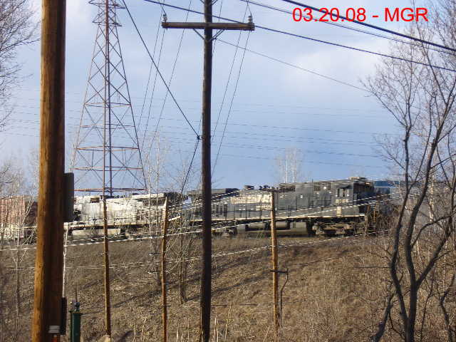 Sightings 03.20.08  / NS coming off Gauntlet