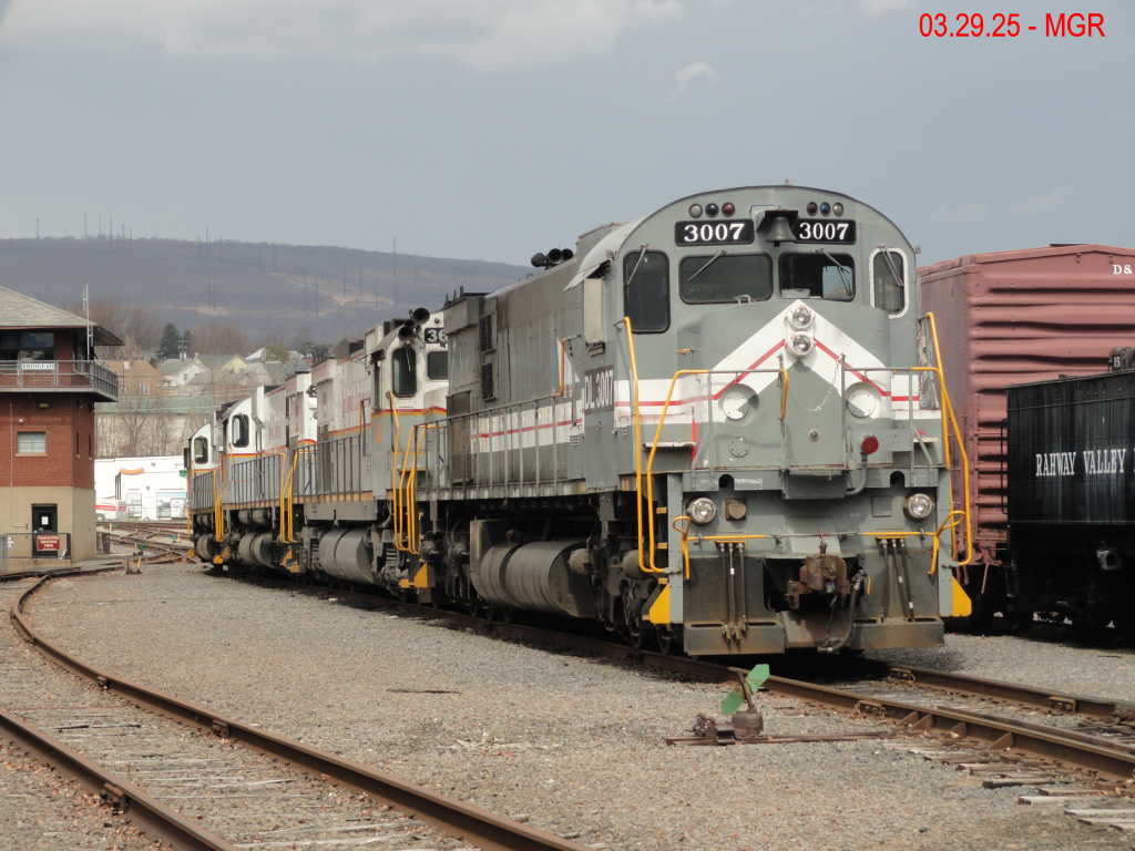 Sightings 03.29.25  / DL and Steamtown, Pittston Junction
