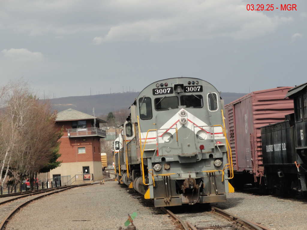 Sightings 03.29.25  / DL and Steamtown, Pittston Junction