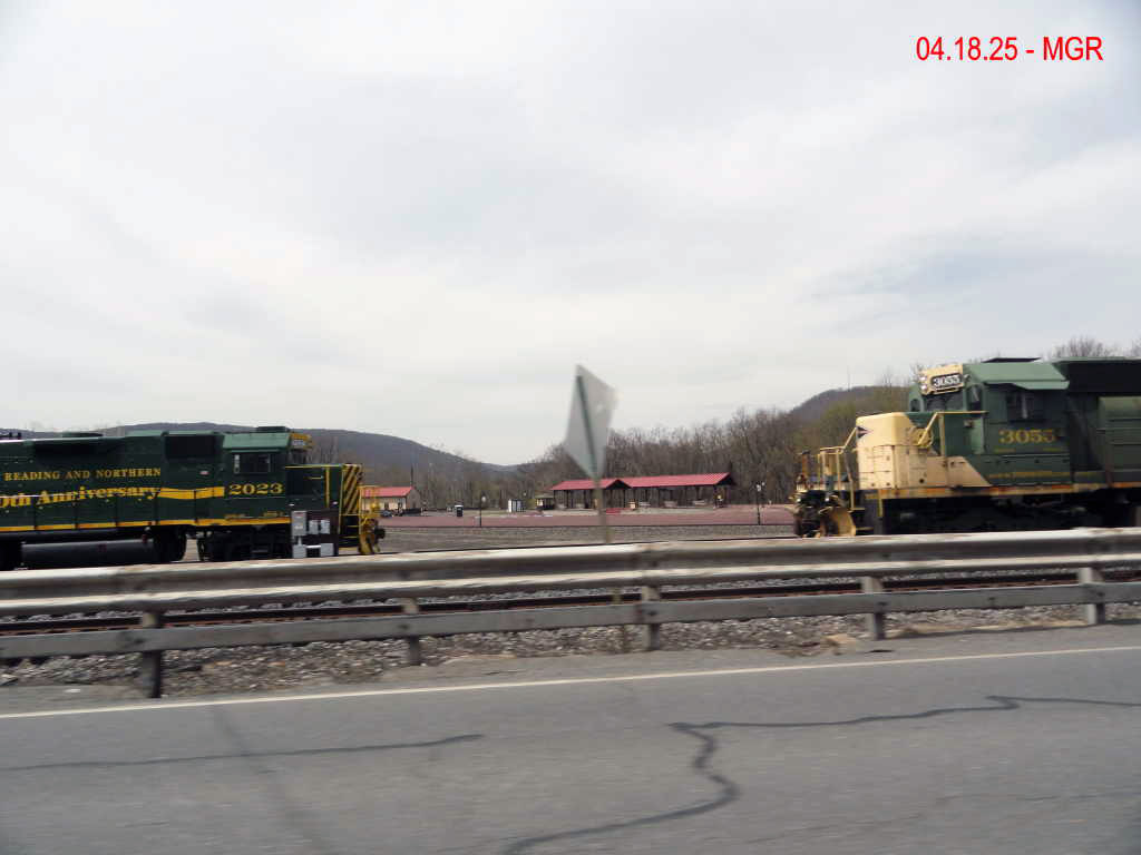 Sightings 04.19.25 / Driveby of Pittston Junction