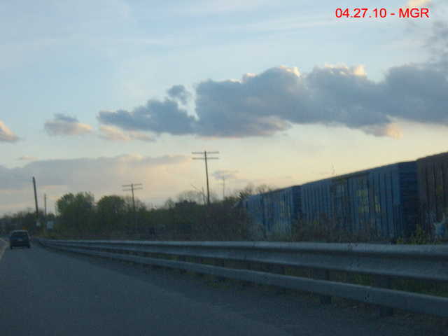 Sightings 04.27.10  / Backvalley Job at  Pittston Junction