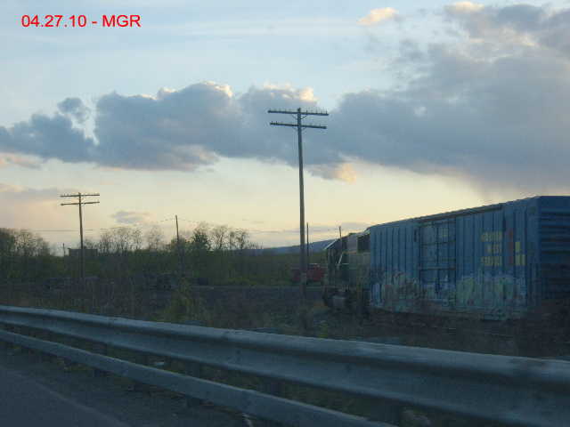 Sightings 04.27.10  / Backvalley Job at  Pittston Junction