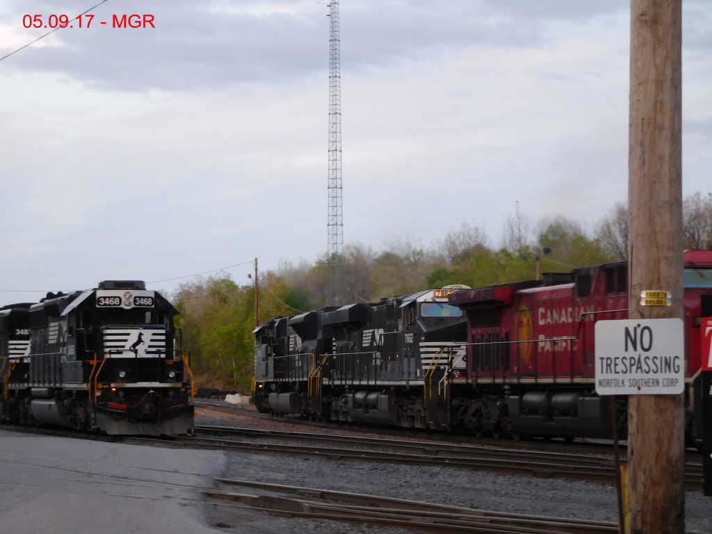 Sightings 05.09.17 / NB at Taylor Yard