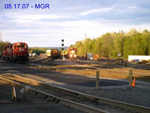 Sightings 05.15.07   /  Stack Train at Taylor in Sunset