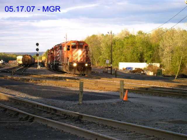 Sightings 05.15.07   /  Stack Train at Taylor in Sunset