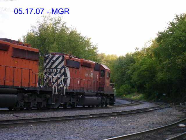 Sightings 05.15.07   /  Stack Train at Taylor in Sunset