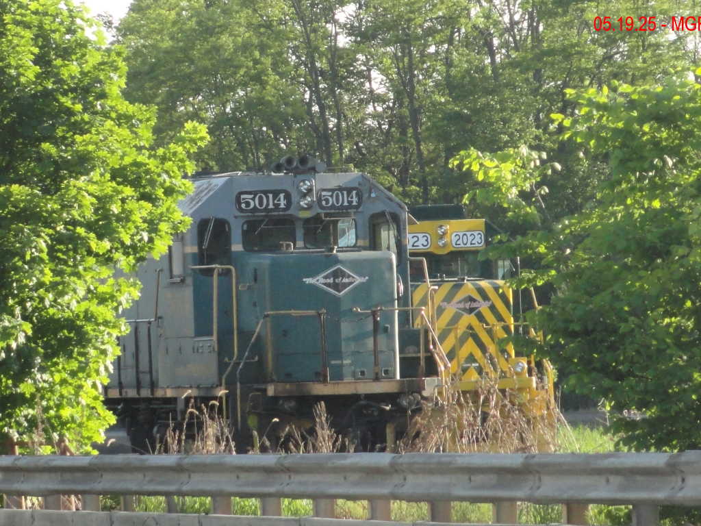 Sightings 05.19.25  / Locomotives At Pittston Junction
