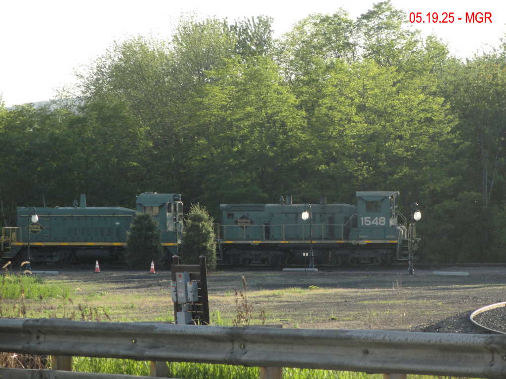 Sightings 05.19.25  / Locomotives At Pittston Junction