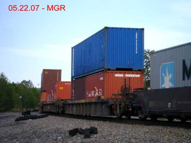 Sightings 05.22.05  /  3 Trains at Hudson