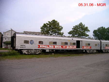 Circus Train Cars
