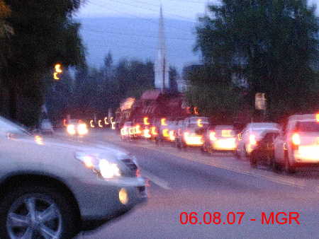 Sightings 06.08.07 / Train Moosic, Avoca