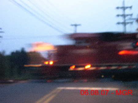 Sightings 06.08.07 / Train Moosic, Avoca