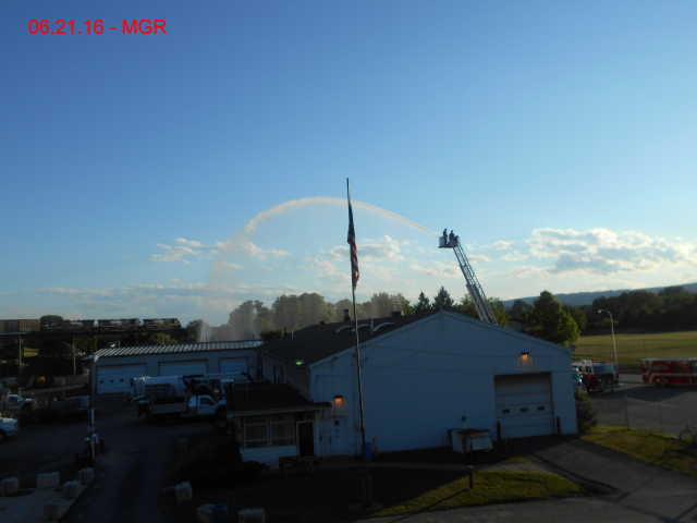 Sightings 06.21.16 / Train and Ladder Truck, K