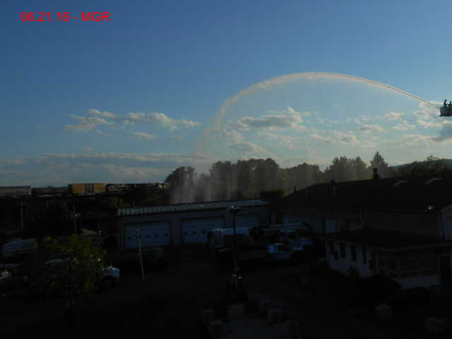 Sightings 06.21.16 / Train and Ladder Truck, K