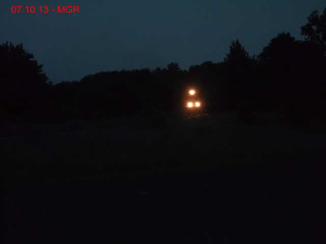 Northbound at Dusk, Hudson