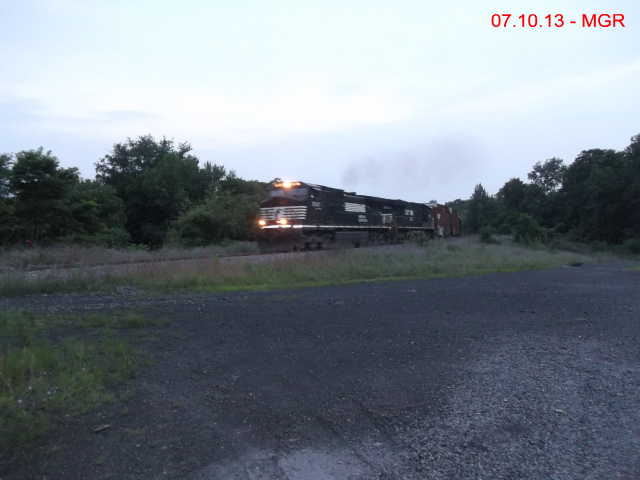 Northbound at Dusk, Hudson