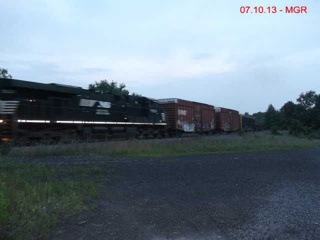 Northbound at Dusk, Hudson