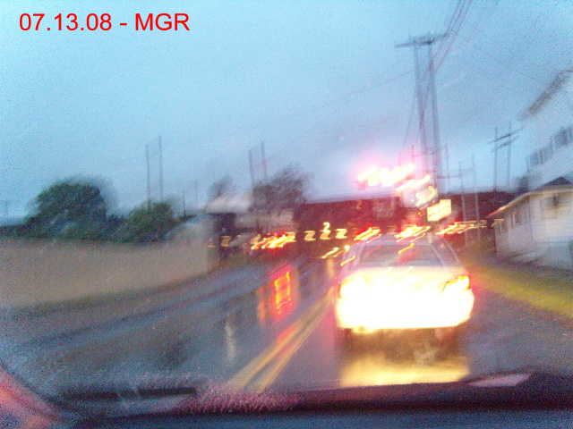 Sightings 07.13.08 / Train in the Rain