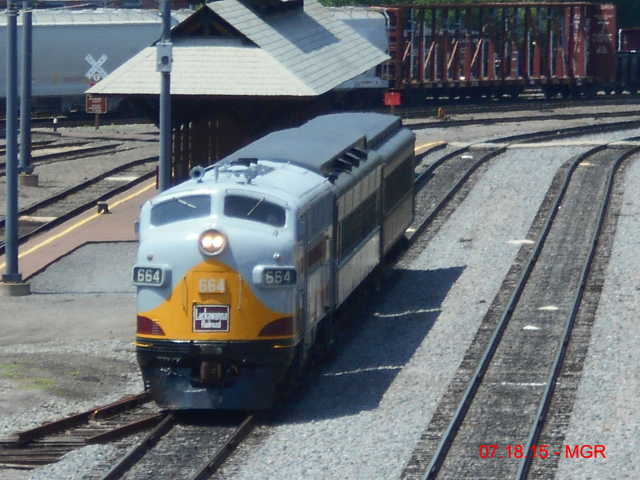 Sightings 07.18.15  / Steamtown DL, etc.