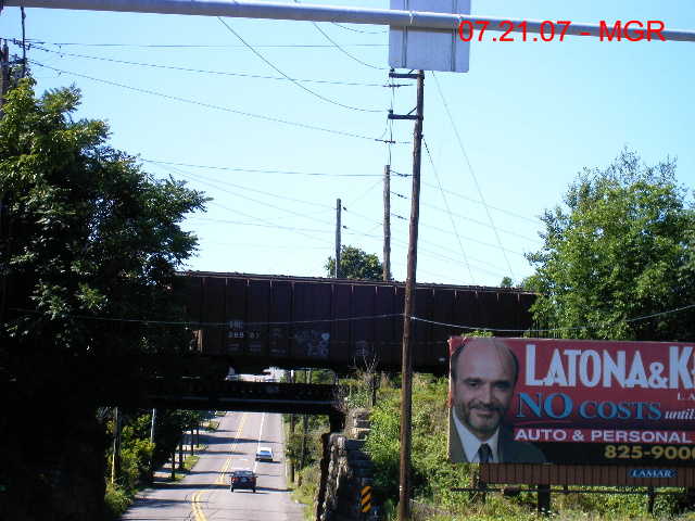 Sightings 07.20.07 / Train at River Street