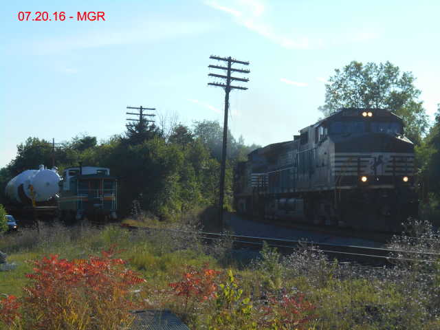 Sightings 07.20.16 / High and Wide, Northbound Train at Hudson