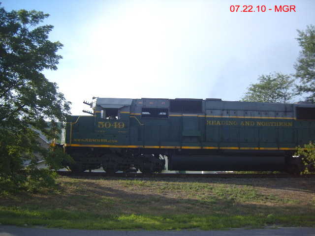 Sightings 07.22.10  /  Reading and Northern At Duryea