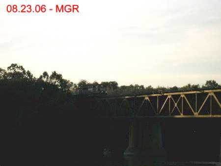 Sightings 08.23.06, Train crosses Gauntlet