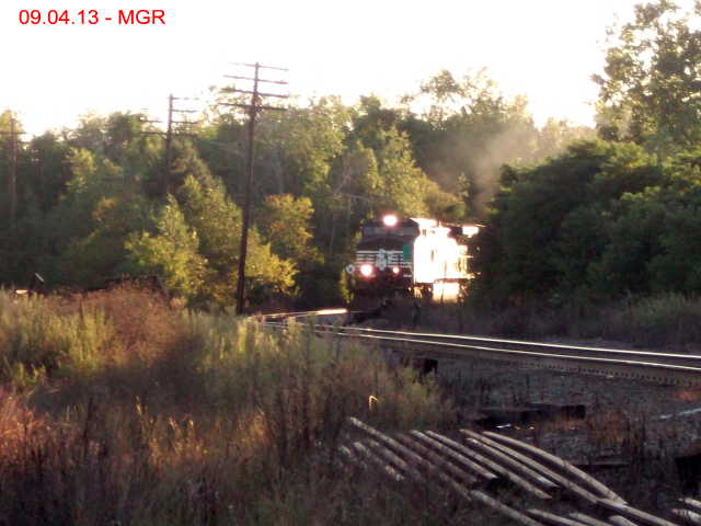 Sightings 09.01.13  /  Northbound at Hudson