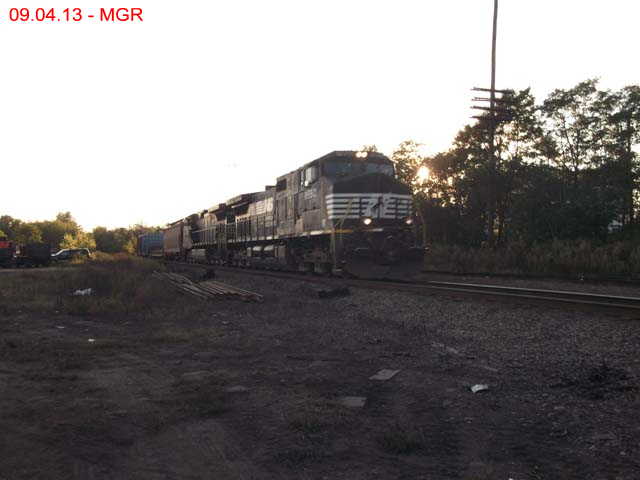 Sightings 09.01.13  /  Northbound at Hudson