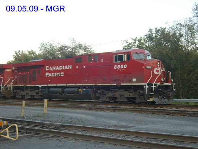 Sightings 09.05.09 / CP Widecabs at Taylor