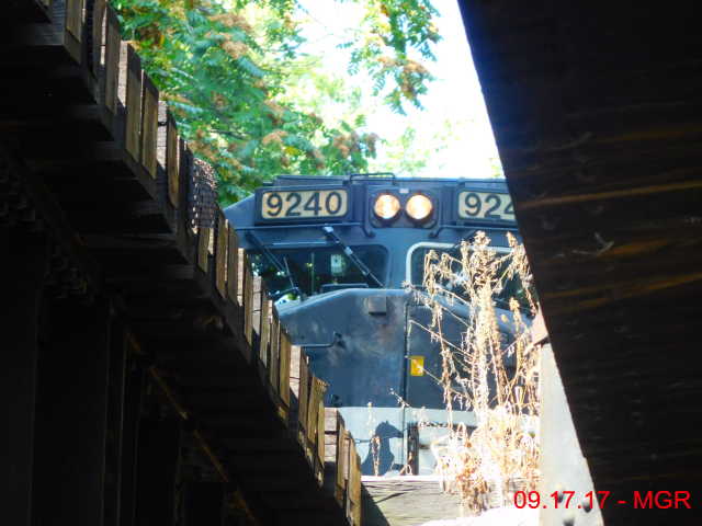 Sightings 09.17.17 /  NS Units On Head Of Train At Luzerne Ave