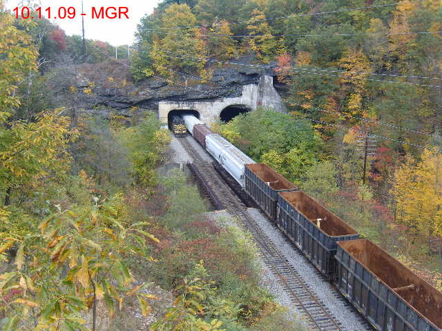 Sightings 10.11.09 / Train at Nay Aug Tunnel