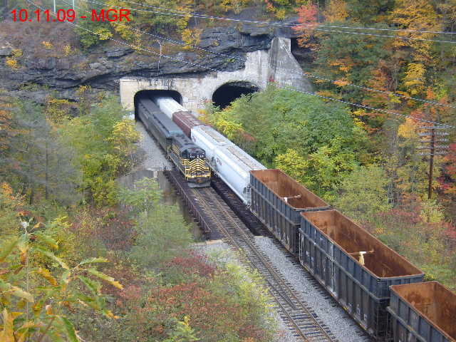 Sightings 10.11.09 / Train at Nay Aug Tunnel