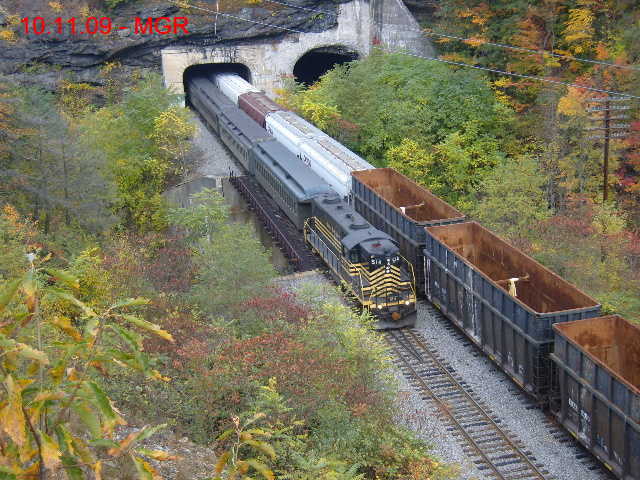 Sightings 10.11.09 / Train at Nay Aug Tunnel