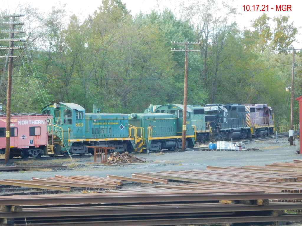 Sightings 10.17.21 / R&N at Pittston Junction