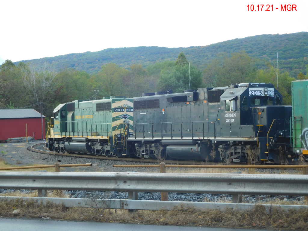 Sightings 10.17.21 / R&N at Pittston Junction