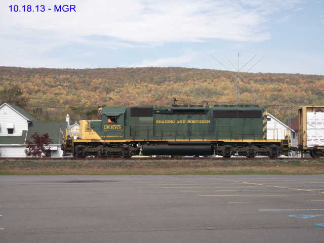 Sightings 10.18.13  /  Reading and Northern at Duryea