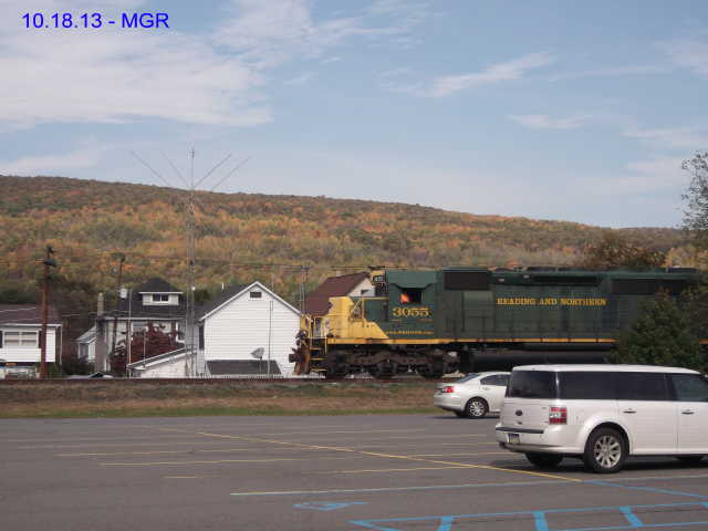 Sightings 10.18.13  /  Reading and Northern at Duryea