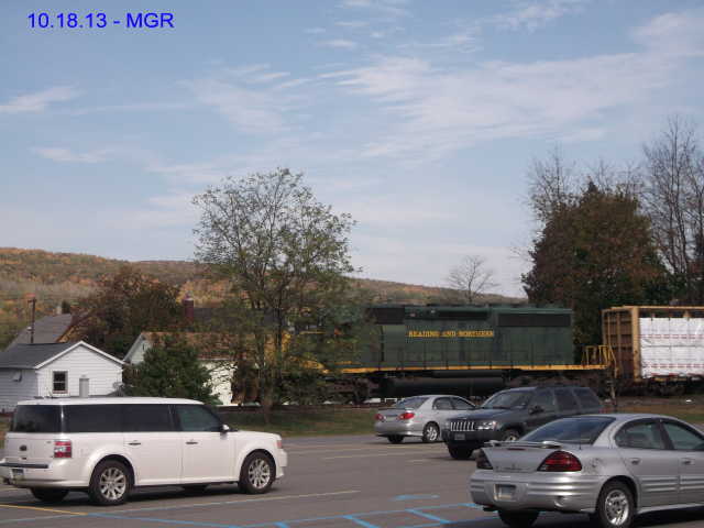 Sightings 10.18.13  /  Reading and Northern at Duryea