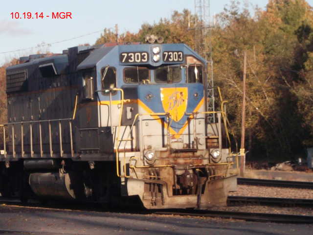 Sightings 10.19.14 / D&H 7303 At Taylor