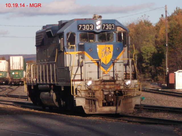 Sightings 10.19.14 / D&H 7303 At Taylor