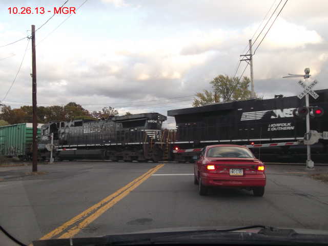 Sightings 10.26.13  /  Southbound at Moosic, PA