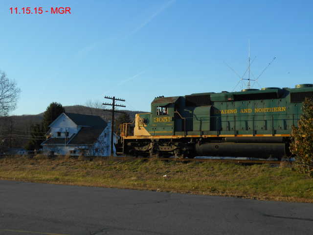 Sightings 11.15.15  /  Returning Backvalley Job At Duryea