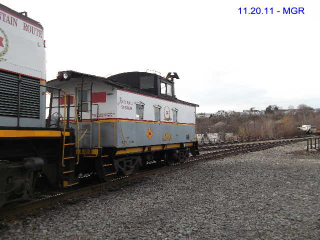 Sightings 11.20.11  /  DL at Steamtown